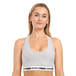 Sujetador deportivo de mujer Puma gris (604022001 032)