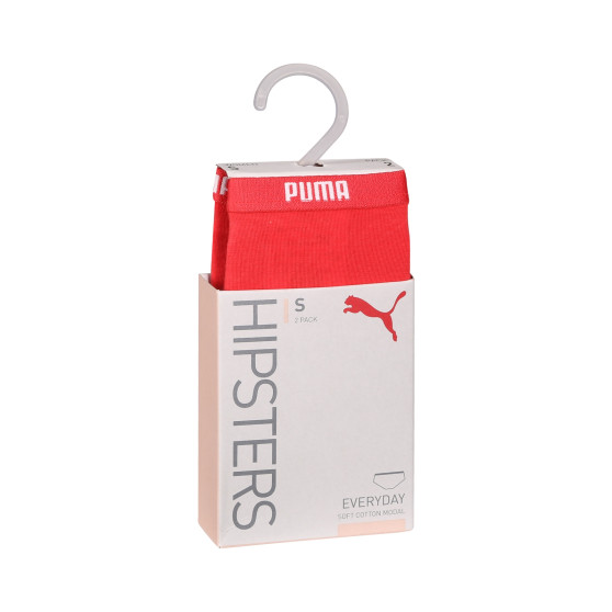 2PACK bragas de mujer Puma rojo (603032001 019)