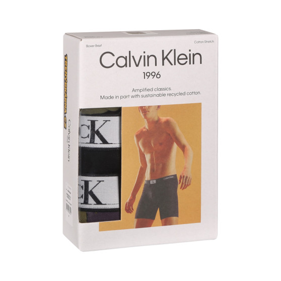 3PACK Boxers para hombre Calvin Klein multicolor (NB3529E-I14)