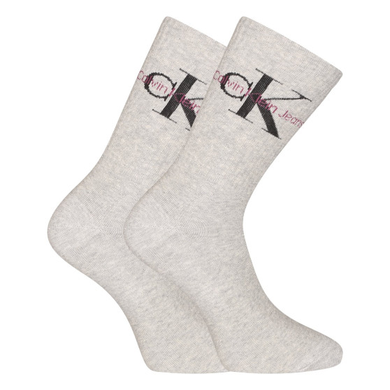 4PACK calcetines de mujer Calvin Klein multicolor (701224131 003)