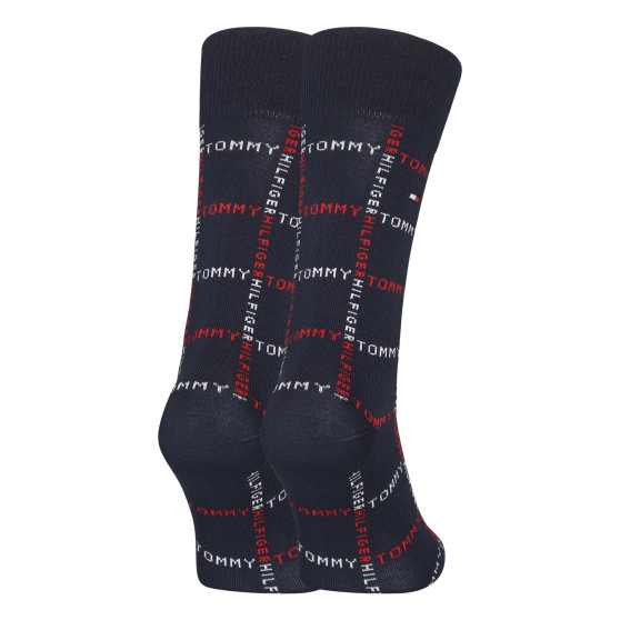 3PACK calcetines de hombre Tommy Hilfiger multicolor (701224445 001)