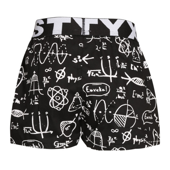 3PACK Pantalón corto niño Styx art sports goma multicolor (3BJ15782)