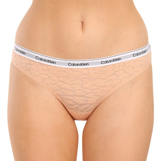 3PACK braguitas de mujer Calvin Klein sobredimensionado multicolor (QD5080E-GP9)