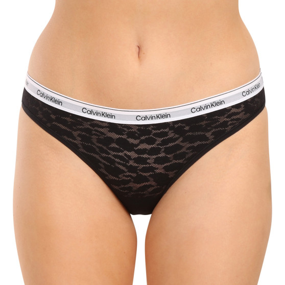 3PACK braguitas de mujer Calvin Klein sobredimensionado multicolor (QD5080E-GP9)