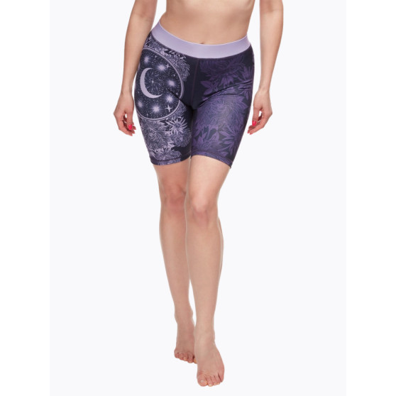 Alegres leggings cortos para mujer Dedoles Purple Moon (D-W-AW-BS-C-C-1288)