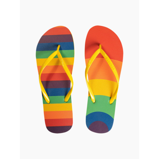 Chanclas Merry Dedoles Rayas arco iris (D-U-SCL-F-FF-C-919)