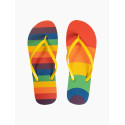 Chanclas Merry Dedoles Rayas arco iris (D-U-SCL-F-FF-C-919)