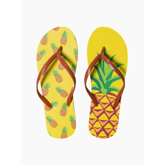 Alegres chanclas Dedoles Piña fresca (D-U-F-FF-C-PE-1591)