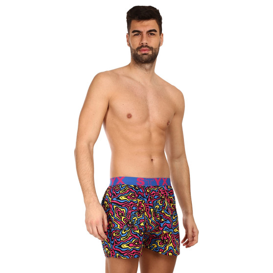 3PACK short hombre Styx art sports goma multicolor (3B13001)