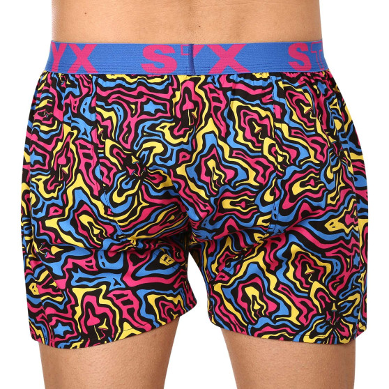 3PACK short hombre Styx art sports goma multicolor (3B13001)