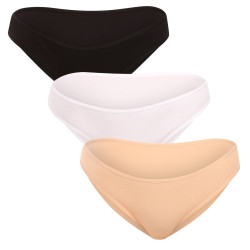 3PACK bragas de mujer Nedeto multicolor (3NK004)