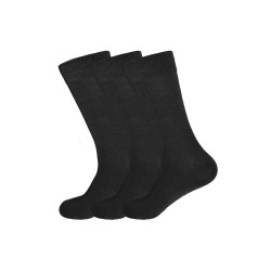 3PACK calcetines Gianvaglia alto negro (SK-201)