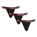 3PACK calzoncillos para hombre Tommy Hilfiger negro (UM0UM02969 0R7)