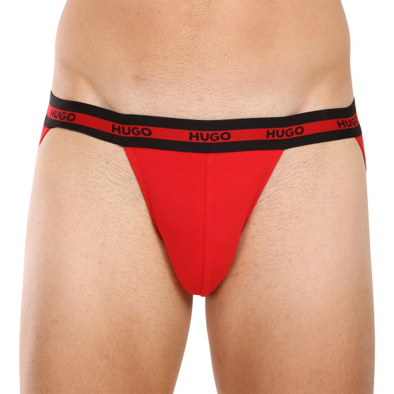 3PACK calzoncillos para hombre HUGO multicolor (50496724 622)