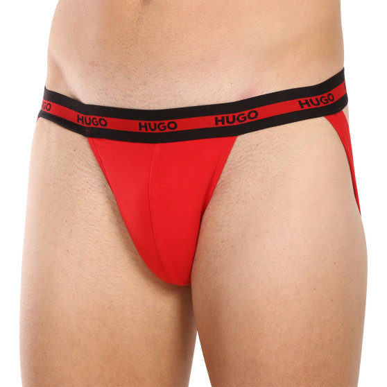 3PACK calzoncillos para hombre HUGO multicolor (50496724 622)