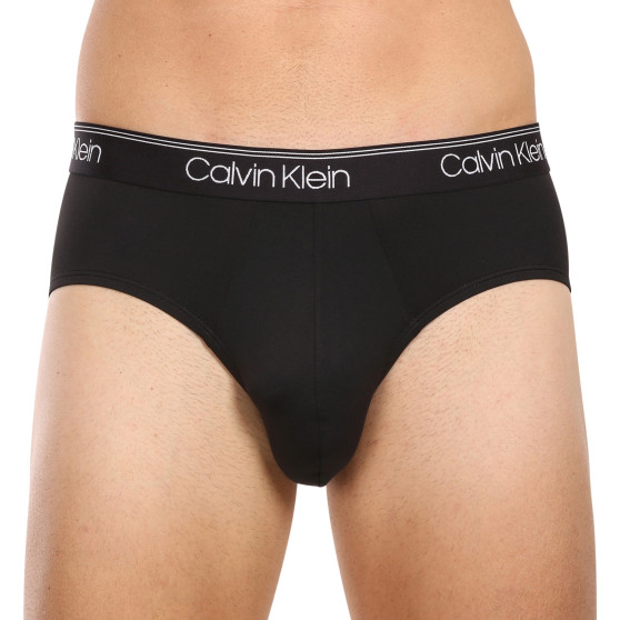 3PACK calzoncillos para hombre Calvin Klein negro (NB2568A-GF0)