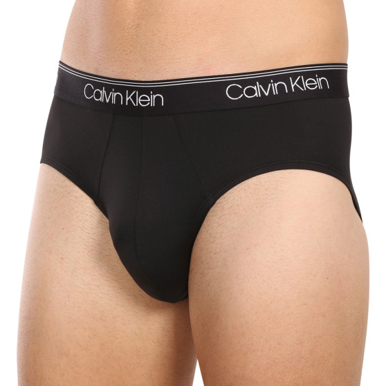 3PACK calzoncillos para hombre Calvin Klein negro (NB2568A-GF0)