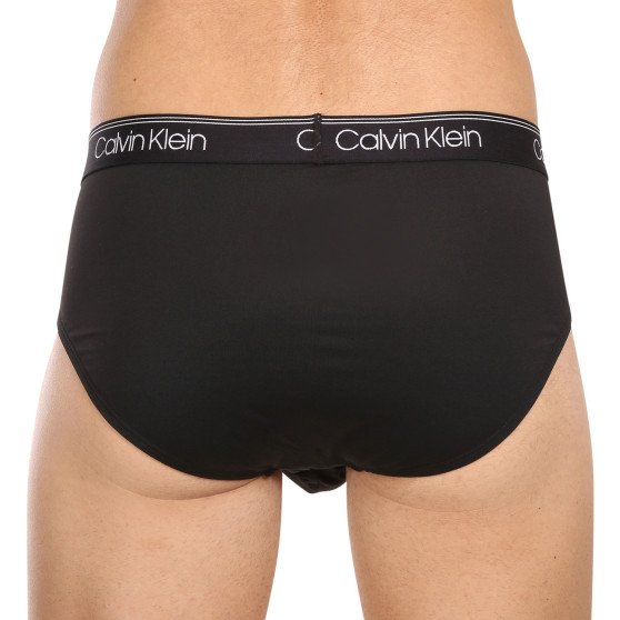 3PACK calzoncillos para hombre Calvin Klein negro (NB2568A-GF0)