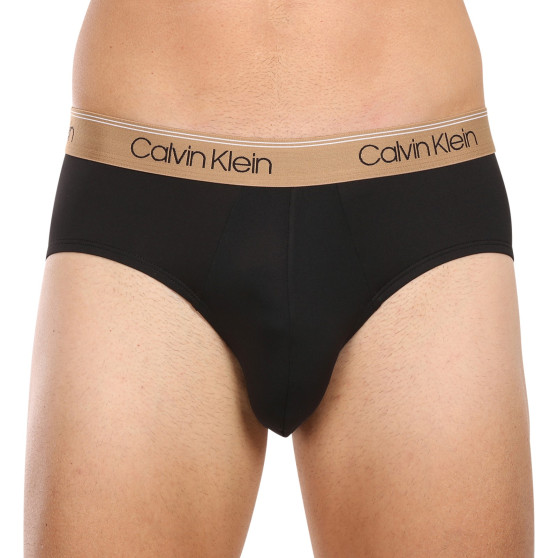 3PACK calzoncillos para hombre Calvin Klein negro (NB2568A-GF0)