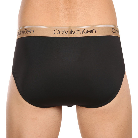 3PACK calzoncillos para hombre Calvin Klein negro (NB2568A-GF0)