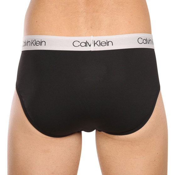 3PACK calzoncillos para hombre Calvin Klein negro (NB2568A-GF0)