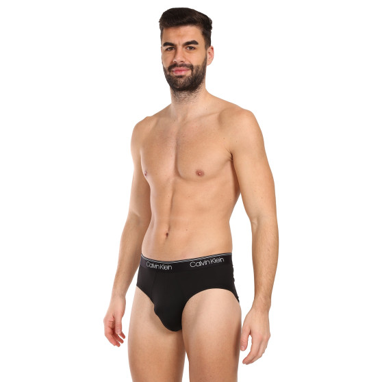 3PACK calzoncillos para hombre Calvin Klein negro (NB2568A-GF0)