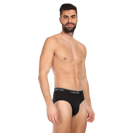 3PACK calzoncillos para hombre Calvin Klein negro (NB2568A-GF0)