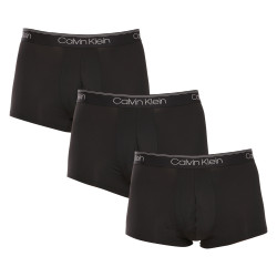 3PACK Boxers para hombre Calvin Klein negro (NB2569A-UB1)