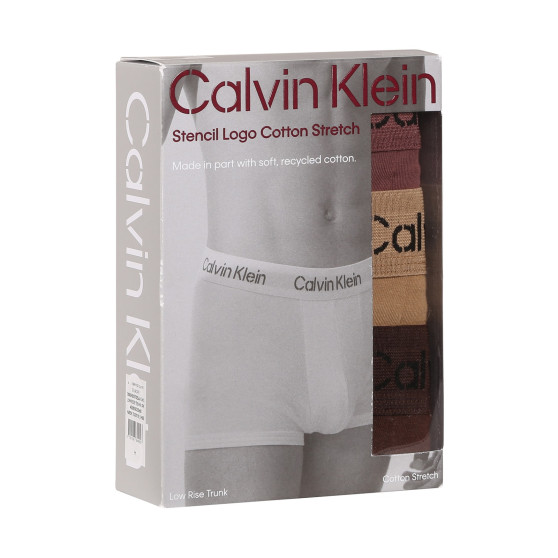 3PACK Boxers para hombre Calvin Klein multicolor (NB3705A-GN1)