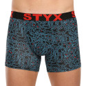 Boxers para hombre Styx long art sports rubber doodle (U1256/2)