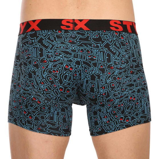 Boxers para hombre Styx long art sports rubber doodle (U1256/2)