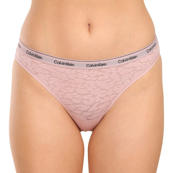 3PACK bragas de mujer Calvin Klein multicolor (QD5069E-N8I)