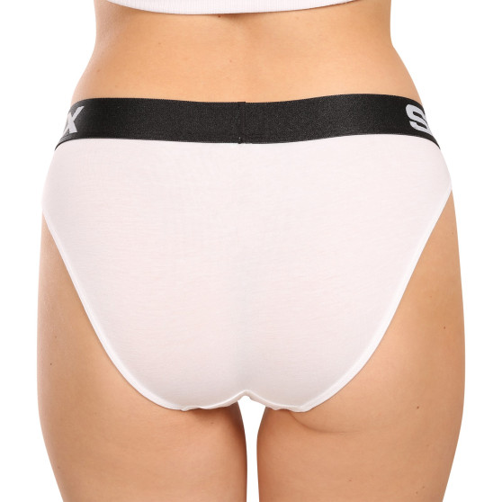 Braga de mujer Styx deportiva elástica blanca (IK1061)