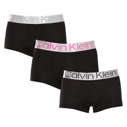 3PACK Boxers para hombre Calvin Klein negro (NB3074A-MHQ)