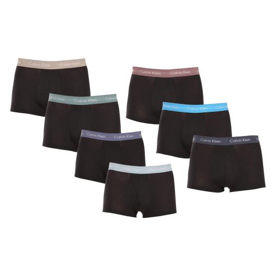 7PACK Boxers para hombre Calvin Klein negro (NB3887A-MEW)