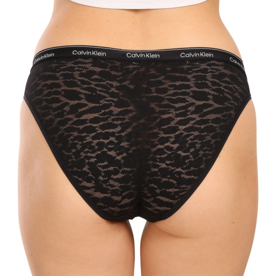 3PACK bragas de mujer Calvin Klein negro (QD5069E-UB1)