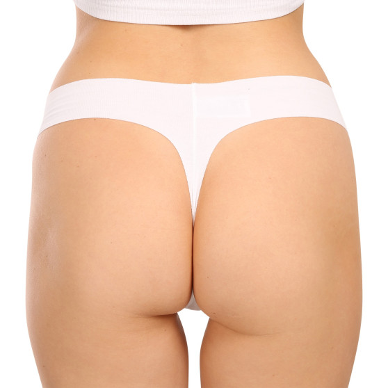 3PACK tanga de mujer Calvin Klein multicolor (QD5219E-NOY)