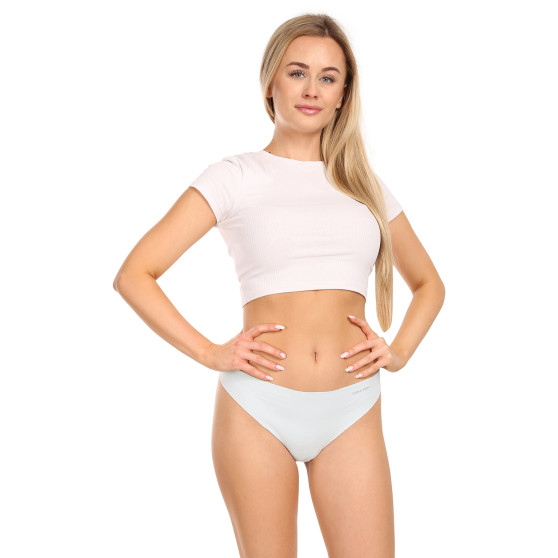 3PACK tanga de mujer Calvin Klein multicolor (QD5219E-NOY)