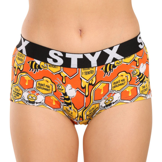 6PACK bragas de mujer Styx art with leg multicolor (6IN12697124)