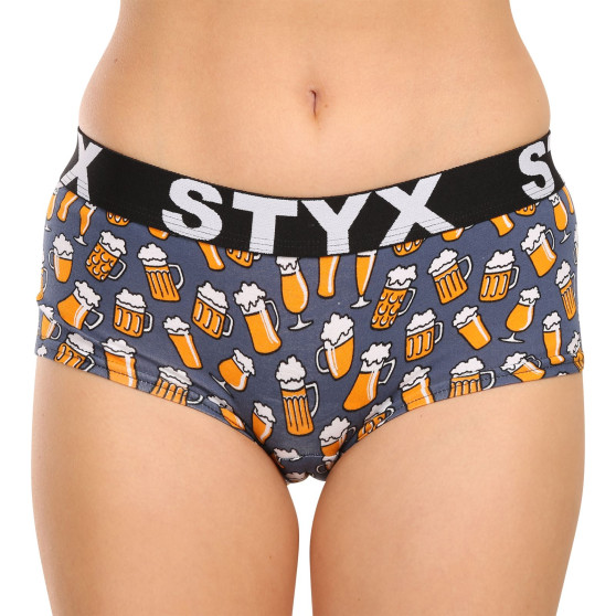 6PACK bragas de mujer Styx art with leg multicolor (6IN12697124)