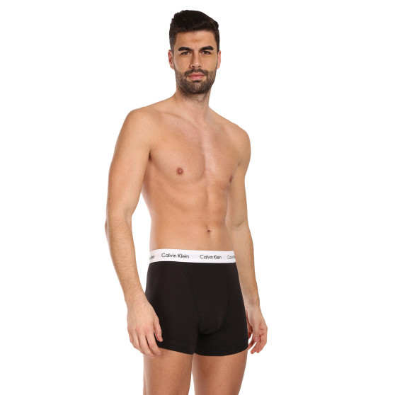 3PACK Boxers para hombre Calvin Klein negro (U2662G-001)