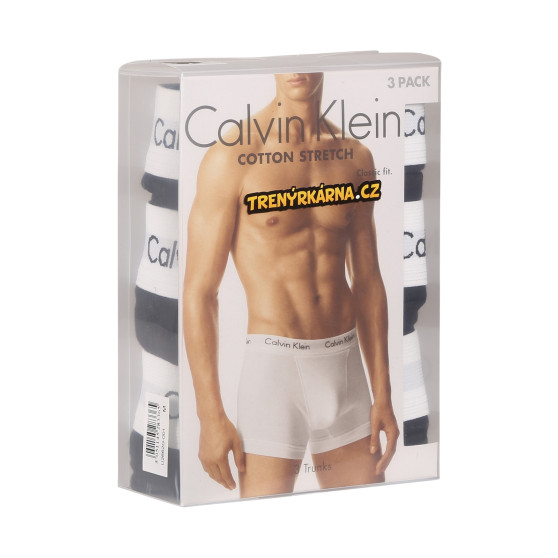 3PACK Boxers para hombre Calvin Klein negro (U2662G-001)