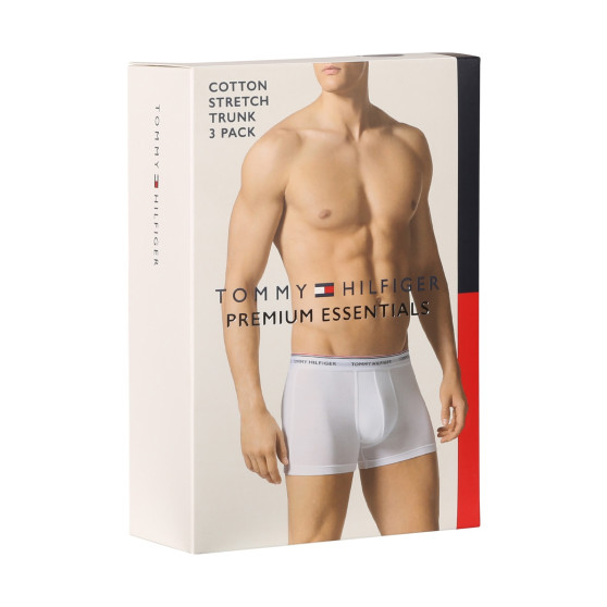 3PACK Boxers para hombre Tommy Hilfiger azul oscuro (1U87903842 904)