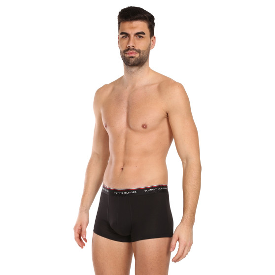 3PACK Boxers para hombre Tommy Hilfiger negro (1U87903841 990)