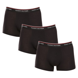 3PACK Boxers para hombre Tommy Hilfiger negro (1U87903842 990)