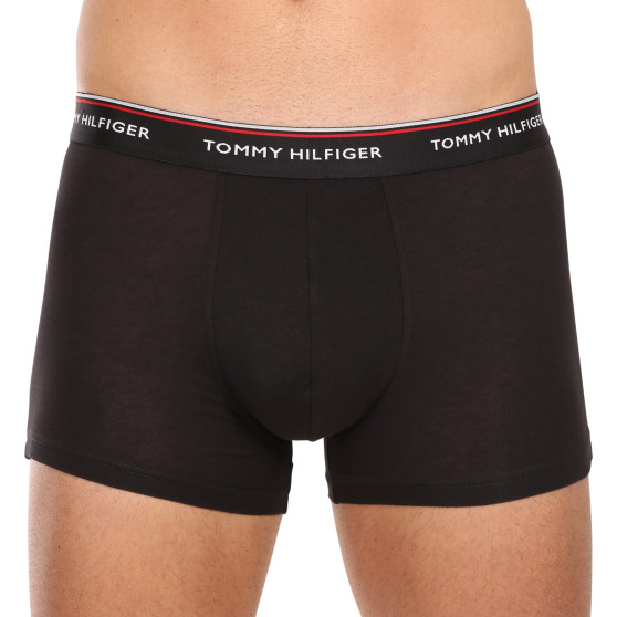 3PACK Boxers para hombre Tommy Hilfiger negro (1U87903842 990)