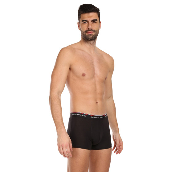 3PACK Boxers para hombre Tommy Hilfiger negro (1U87903842 990)