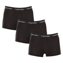 3PACK Boxers para hombre Calvin Klein negro (U2664G-XWB)