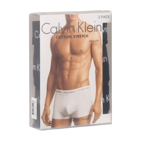 3PACK Boxers para hombre Calvin Klein negro (U2664G-XWB)