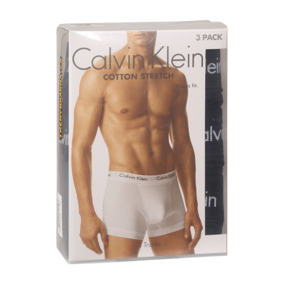 3PACK Boxers para hombre Calvin Klein negro (U2662G-XWB)